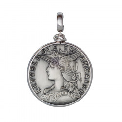Кулон большой Style Avenue. Серебро 925, бижутерный сплав (монета)